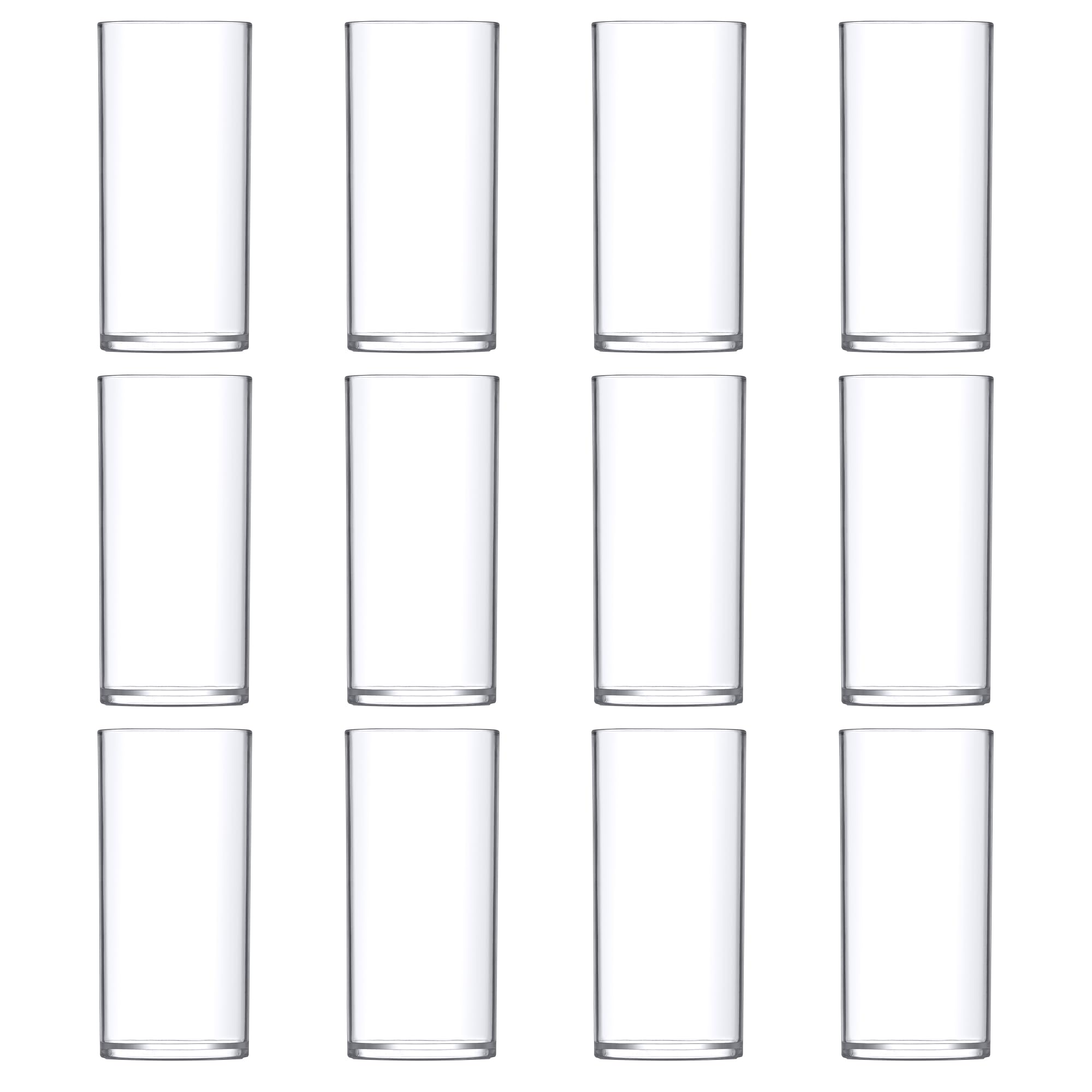 Amazing Abby Viola Piccolo vase clear 6in storage and display option.