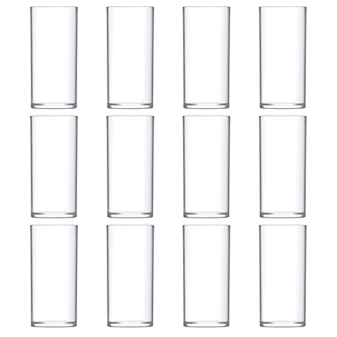 Amazing Abby Viola Piccolo vase clear 6in storage and display option.