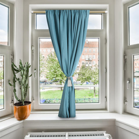 Amazing Drapery Hardware no-tools installation for quick, damage-free curtain setup.