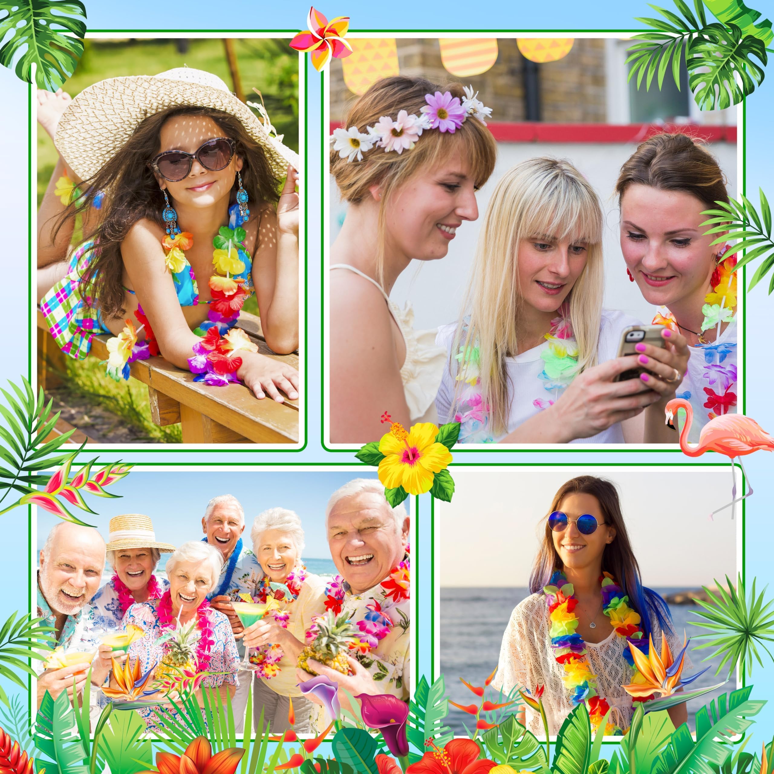 Amazing Time Hawaiian Lei lightweight accessory ideal for beach looks