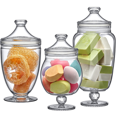 Amazing Abby Admire 60 oz jar for candy buffets and stylish displays.
