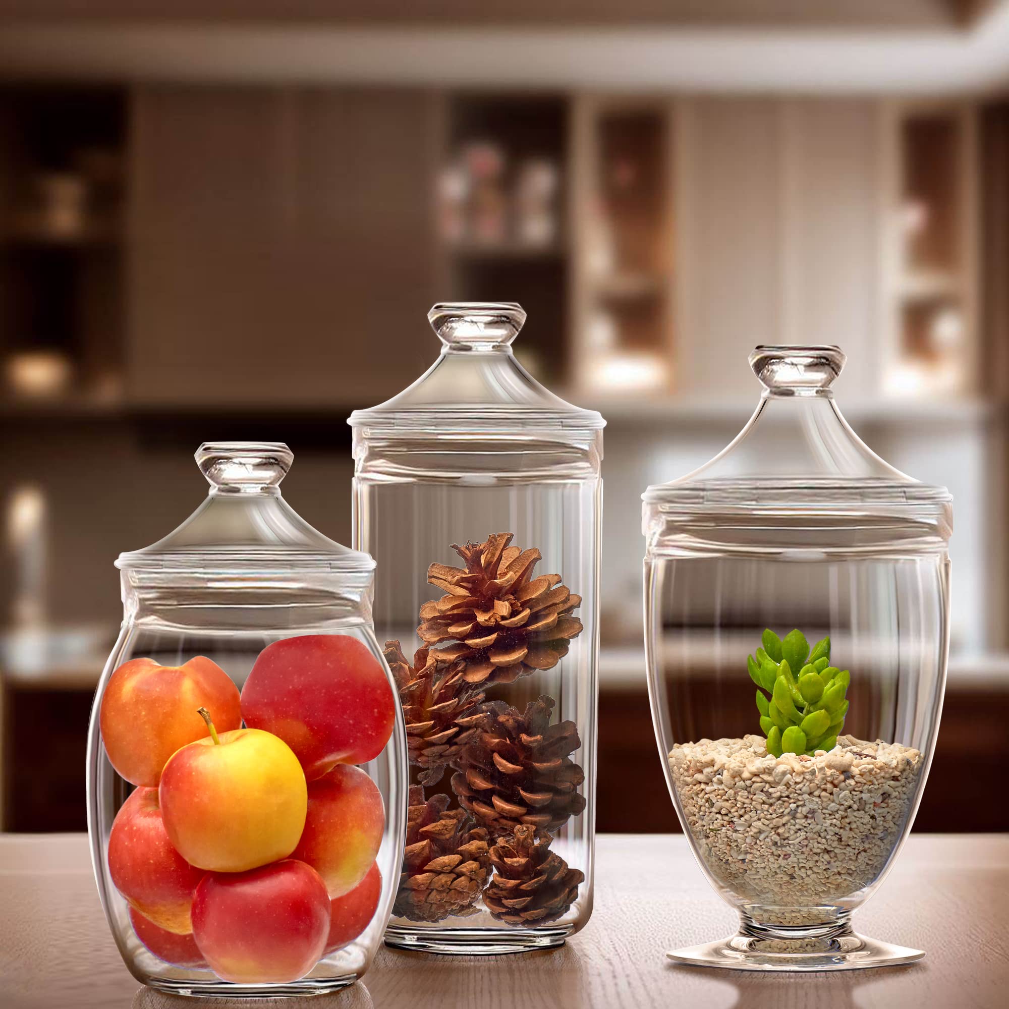 Amazing Abby Adore jar used in a wedding display for elegant centerpieces.