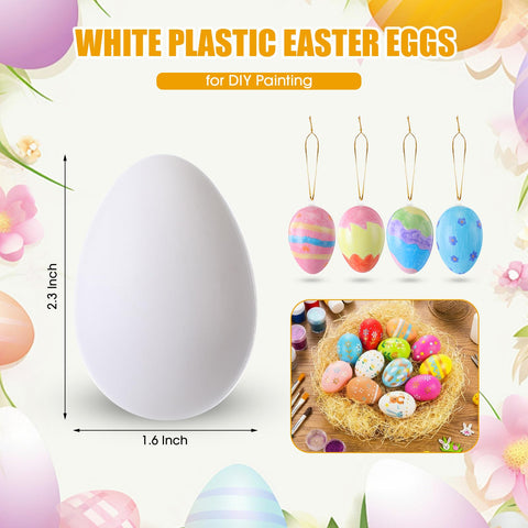 AmazingSpark durable plastic Easter eggs designed for reuse.