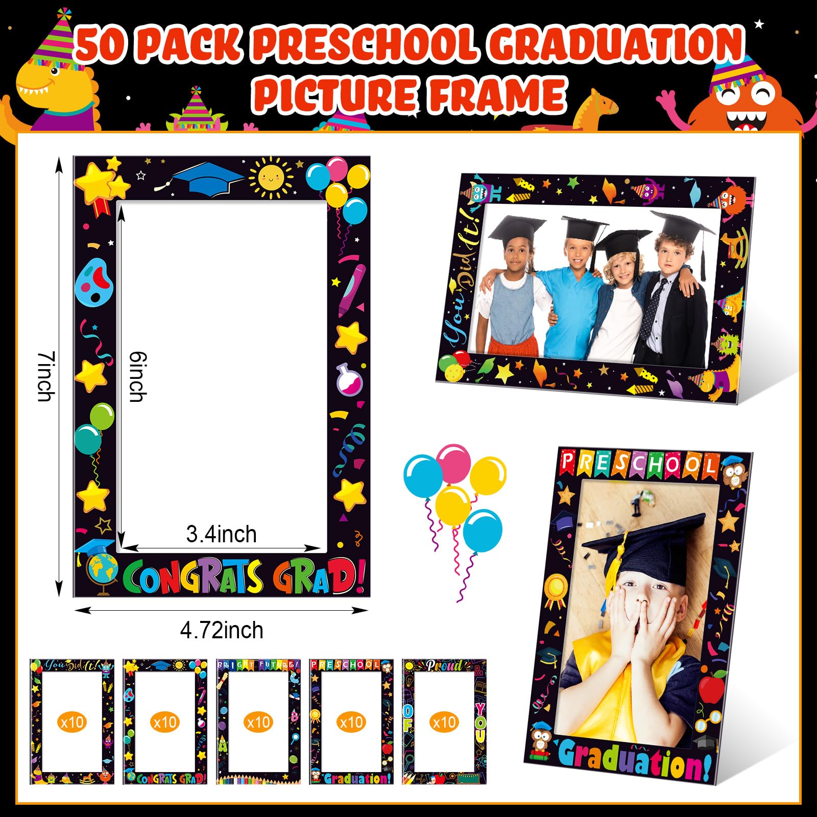 AmazingSpark preschool frames offer durable, color-rich designs that brighten classroom or living room walls.