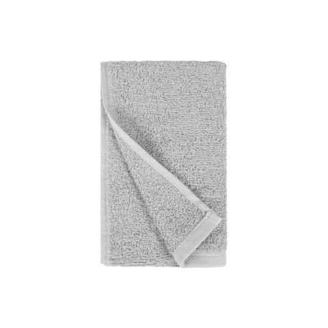 Amazon Basics 12-pack gray hand towels simplifies shared laundry and storage