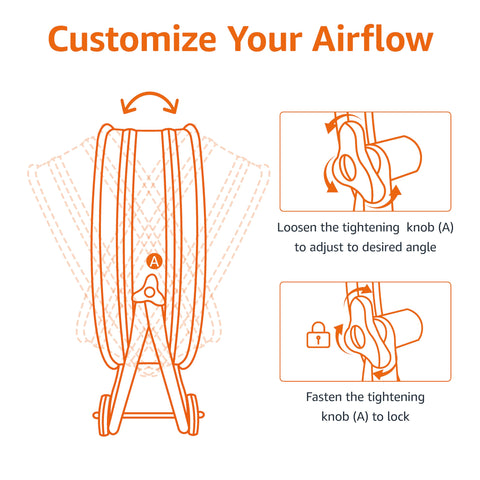 Amazon Basics drum fan with 2-speed controls offers flexible airflow options.