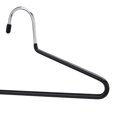 Amazon Basics 30-pack trouser hangers keep pants organized.