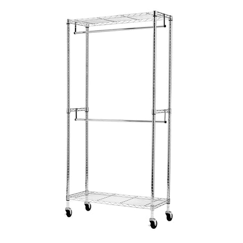 Amazon Basics adjustable-height arm hanger with side-swing access.