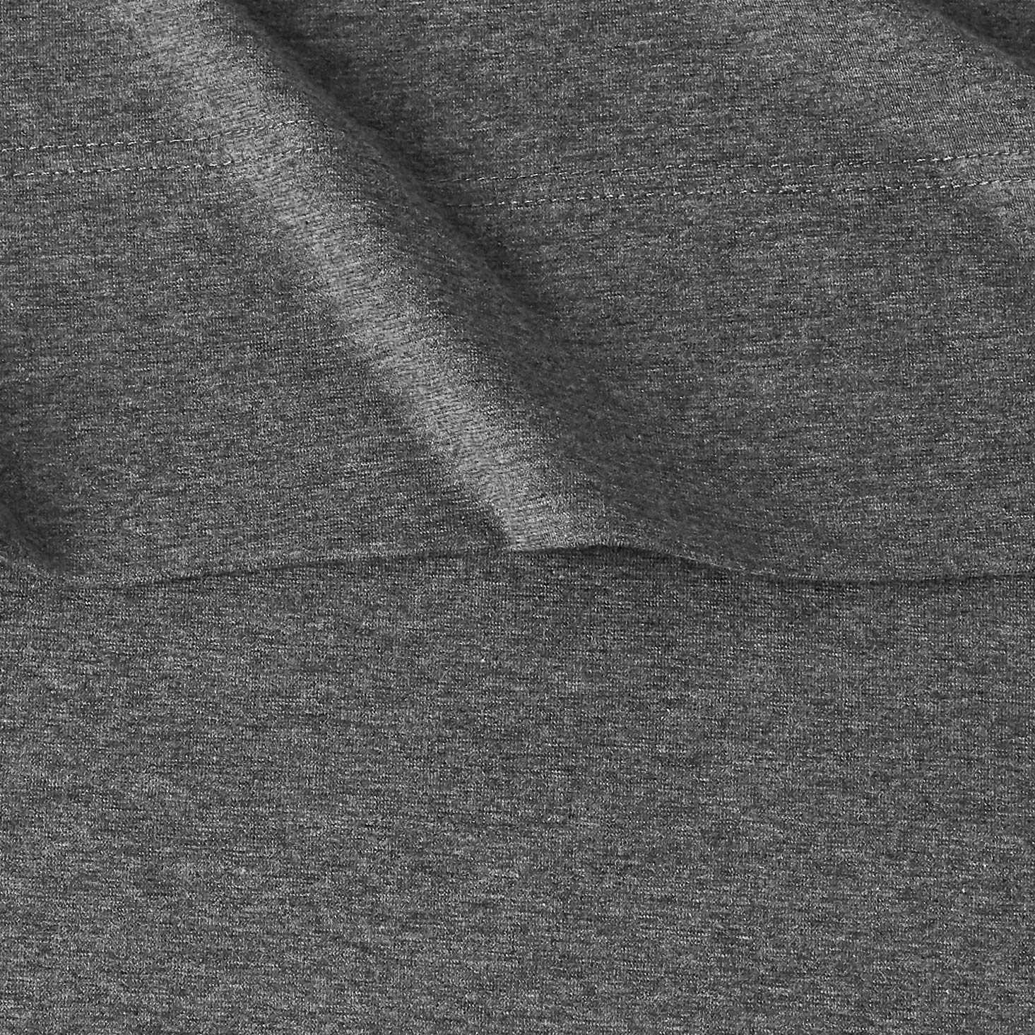 Amazon Basics breathable jersey knit cotton texture showing softness and airflow