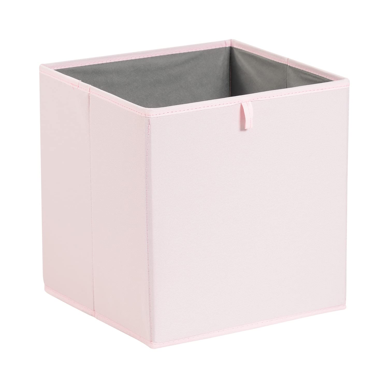 Amazon Basics breathable fabric cube organizer highlighting durable material and airflow