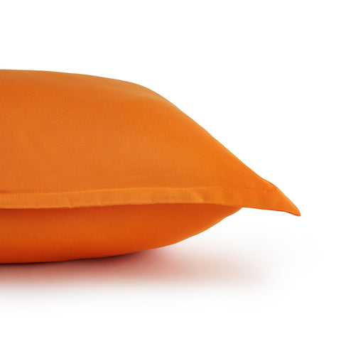 Amazon Basics bright orange color brightens a kid's bed for playful room accents.