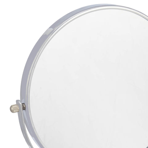 Amazon Basics chrome finish vanity mirror with adjustable arm for flexible viewing