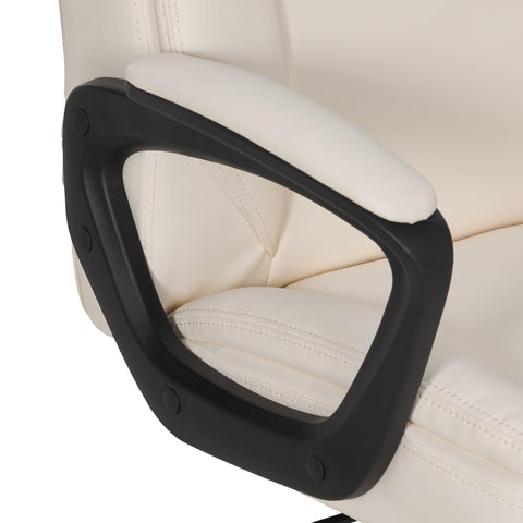 Amazon Basics Classic Puresoft chair base and wheels enable smooth mobility.