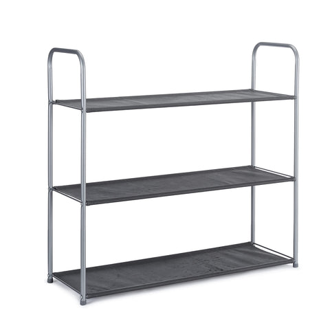 Amazon Basics closet organizer with drawers provides quick access to folded clothing.