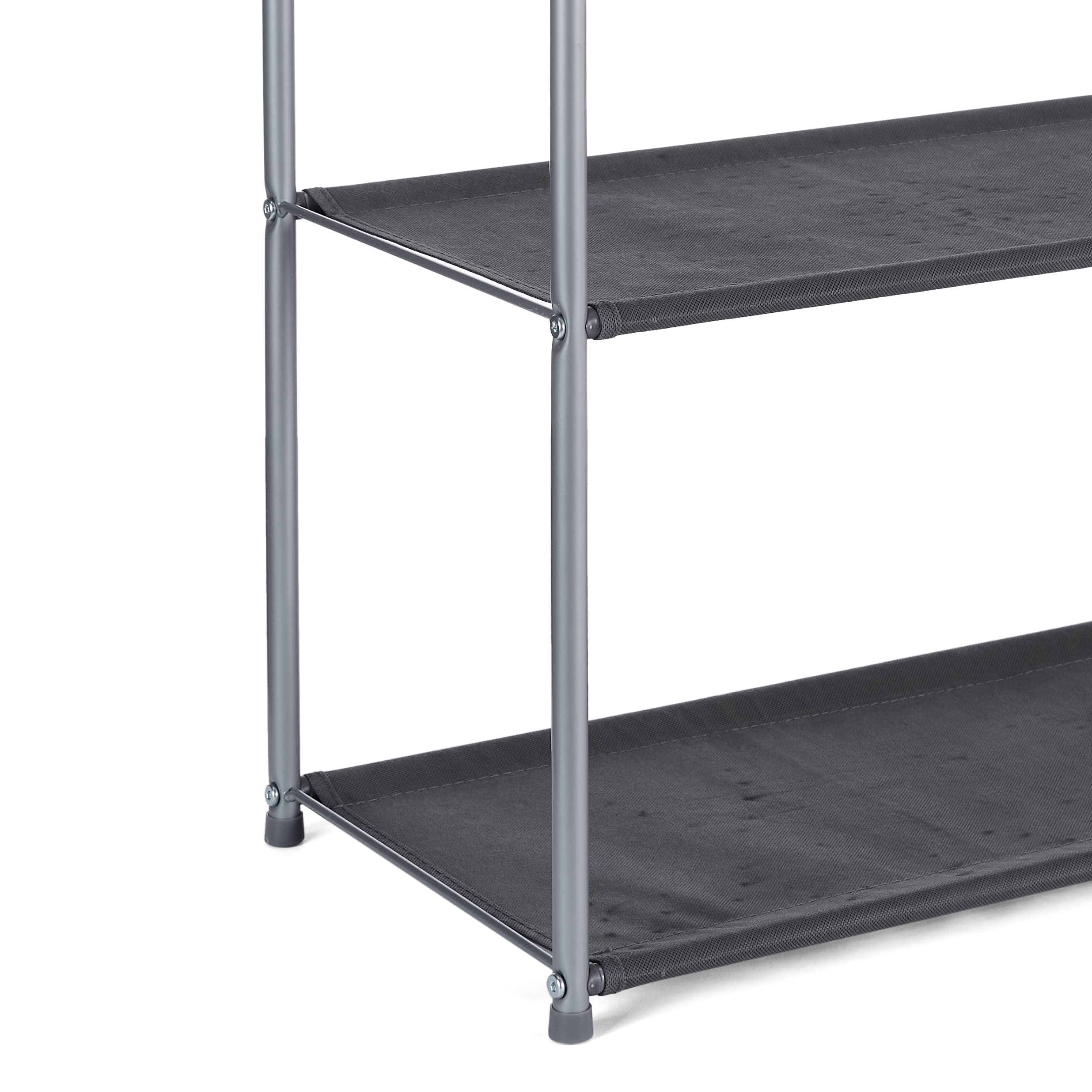 Amazon Basics assembly requires no tools and installs in minutes.