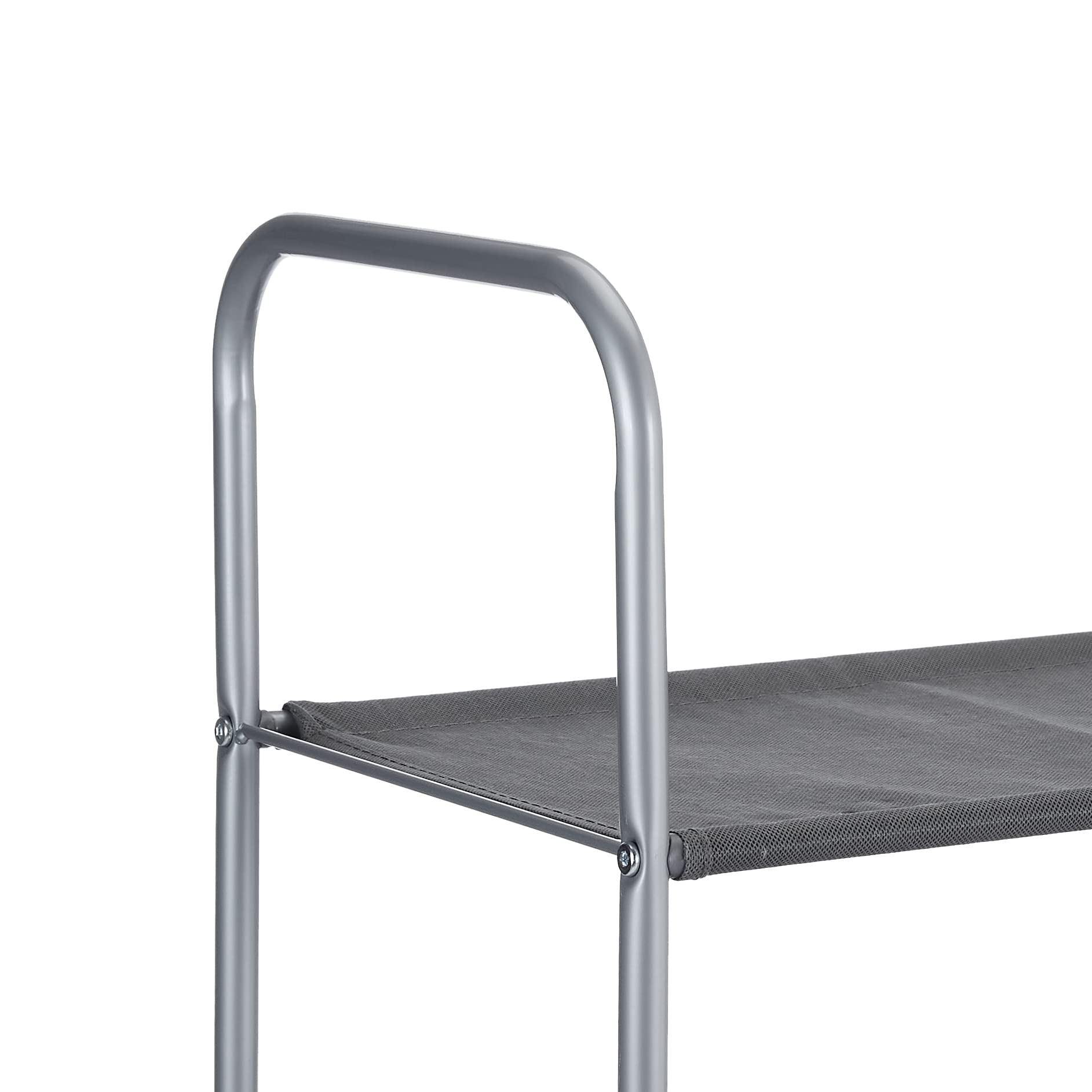 Amazon Basics steel frame adds stability while remaining lightweight and portable.