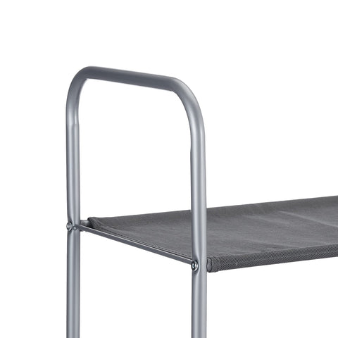 Amazon Basics steel frame adds stability while remaining lightweight and portable.