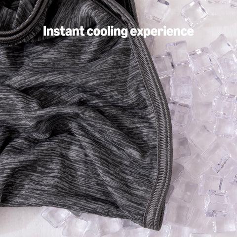 Amazon Basics cooling blanket fabric texture close-up showing softness.