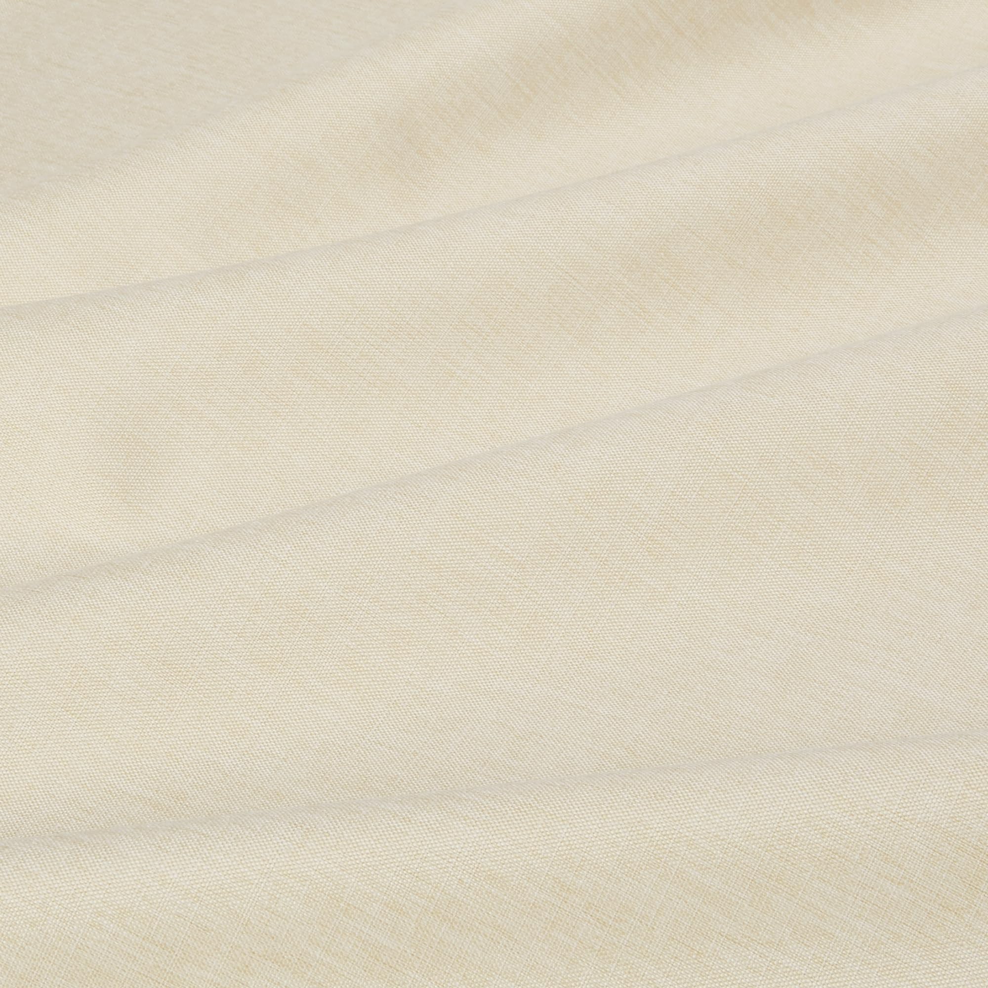 Amazon Basics blackout curtains beige 52x84 panel shown on rod providing privacy