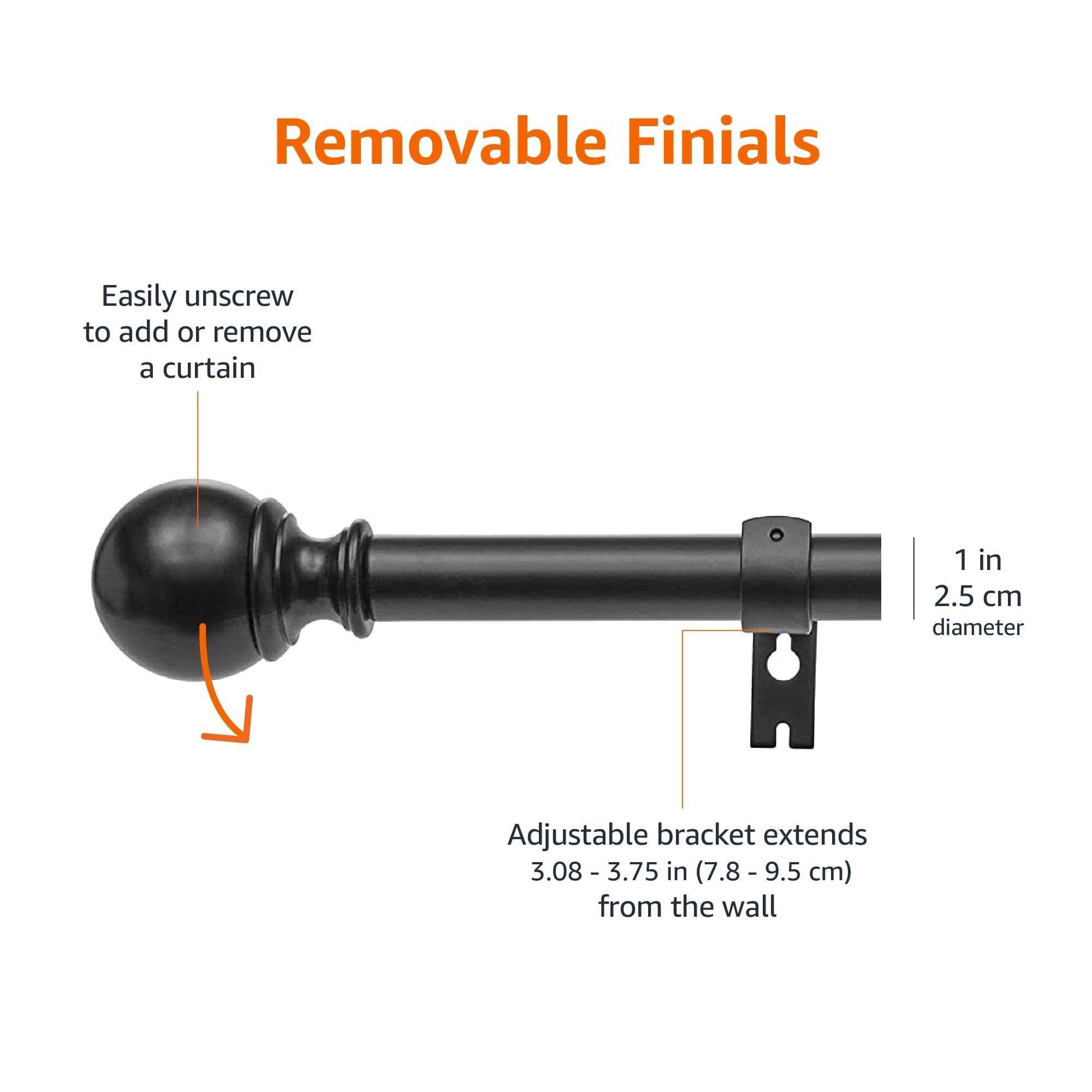 Included hardware ensures quick installation on walls.