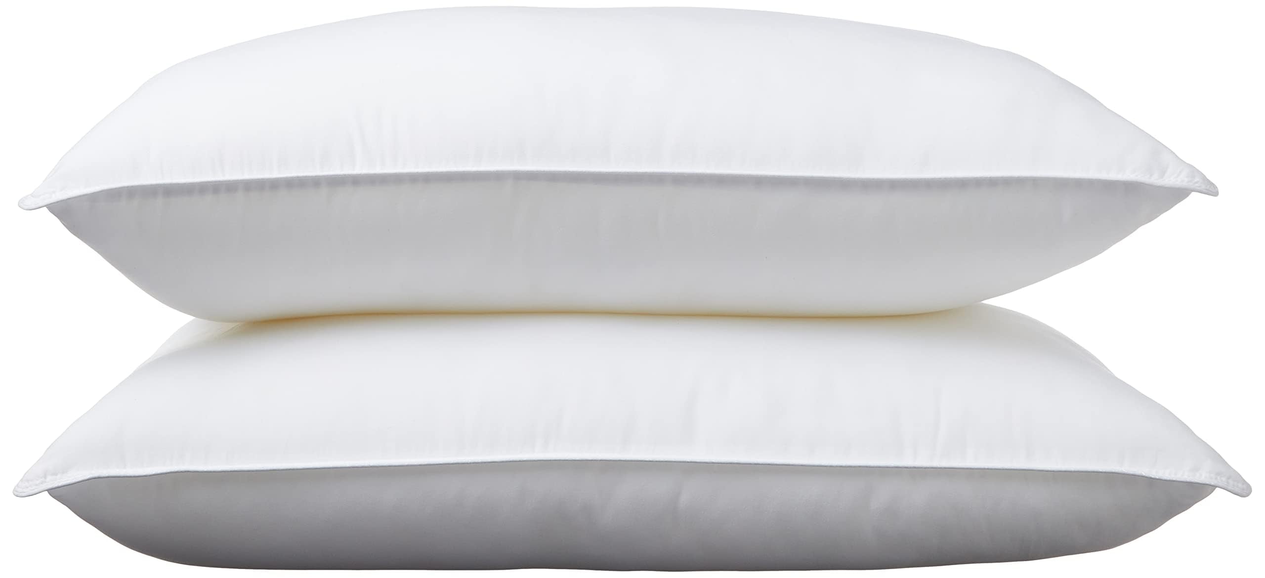 Amazon Basics pillow with edge piping and 26x20 size suits back sleepers