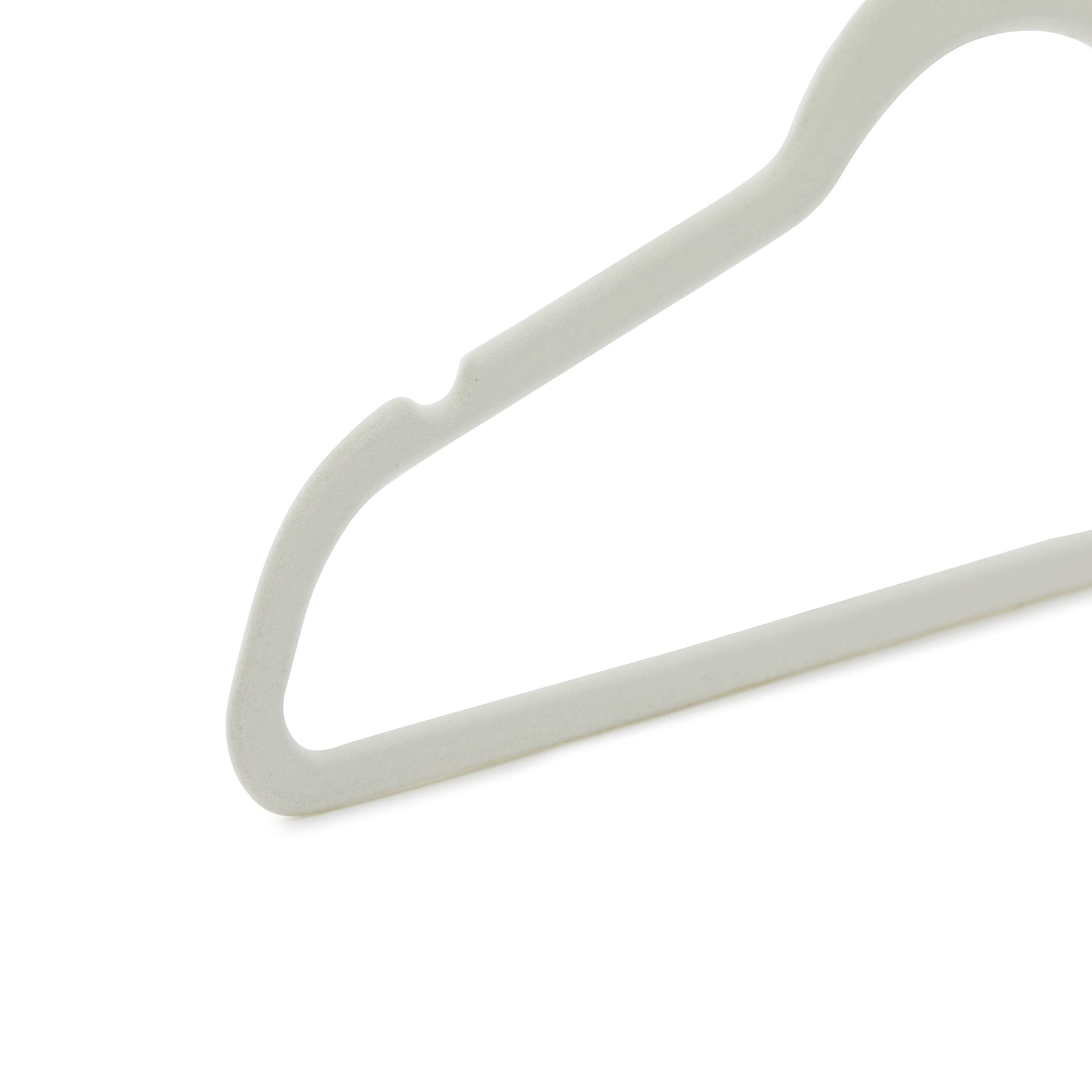 Amazon Basics 50-pack velvet hangers ideal for tidy wardrobes.