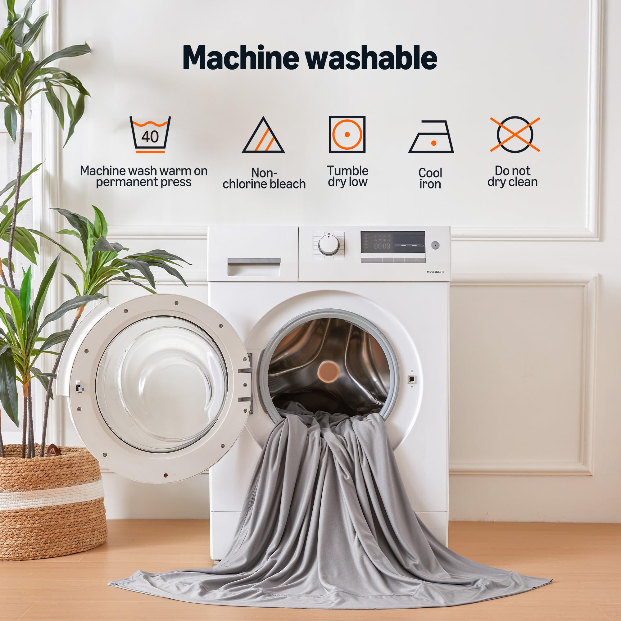 Amazon Basics easy-care sheet set simplifies washing and drying for busy homes