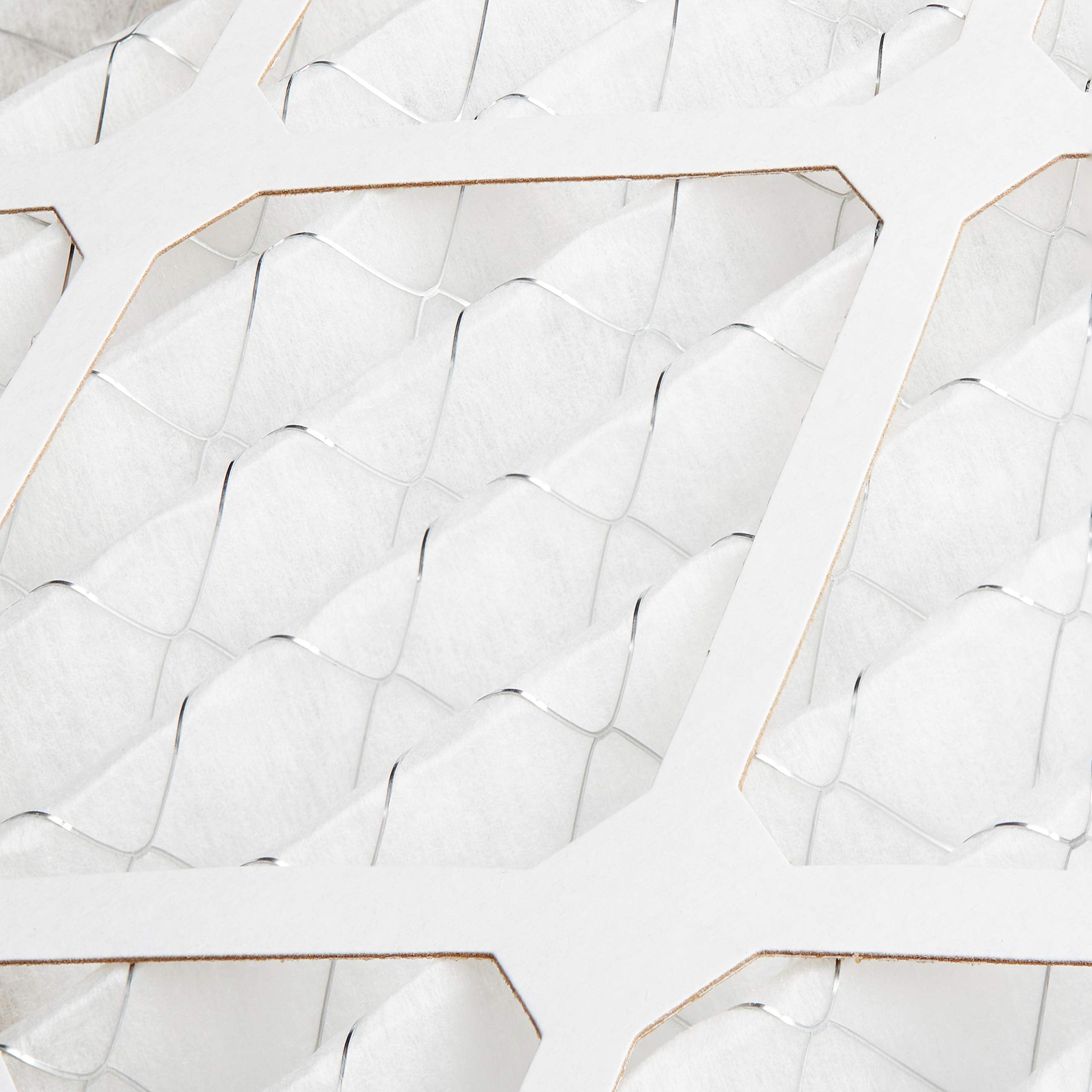 Amazon Basics electrostatically charged material captures small particles and allergens.