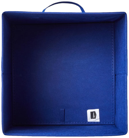 Amazon Basics fabric material close-up shows breathable, durable construction.