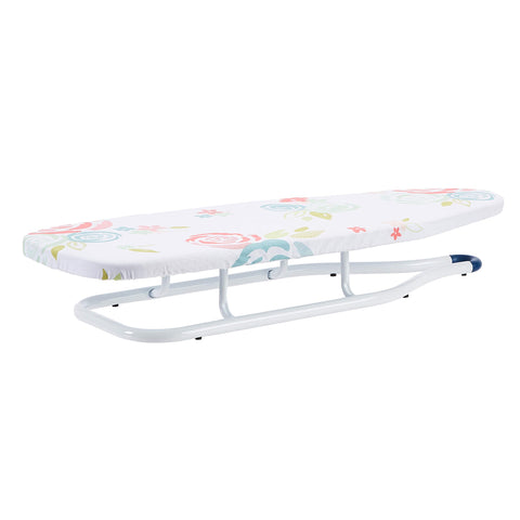 Amazon Basics foldable ironing board surface for smooth, efficient tabletop ironing