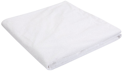 Amazon Basics hypoallergenic cotton-terry mattress protector for king beds helps reduce common irritants.