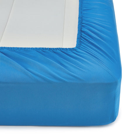 Amazon Basics close-up fabric shows microfiber texture and plush weave