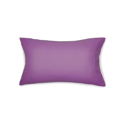 Amazon Basics pillow shams complement the bluish flowers theme and coordinate the set.