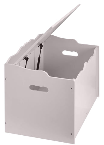 Amazon Basics chest interior spacious for toys, books, and games