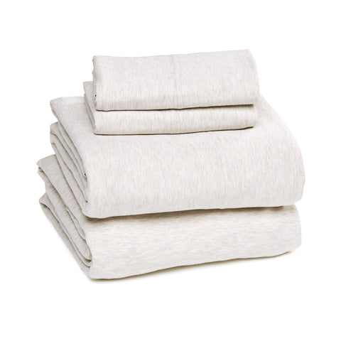 Amazon Basics king sheets oatmeal flat-sheet styled for everyday comfort.