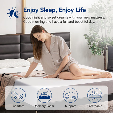 Amazon Basics memory foam mattress uses CertiPUR-US foam for quality.