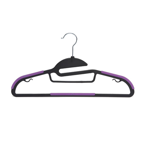 Amazon Basics non-slip rubber grips prevent slips on shoulders and pant bar