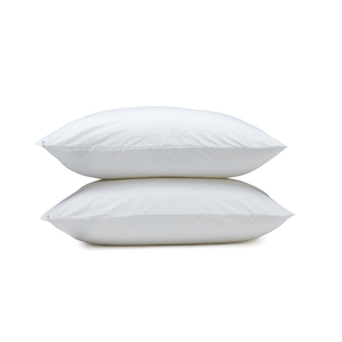 Amazon Basics pillow protector cases provide breathable cotton protection with a secure zipper