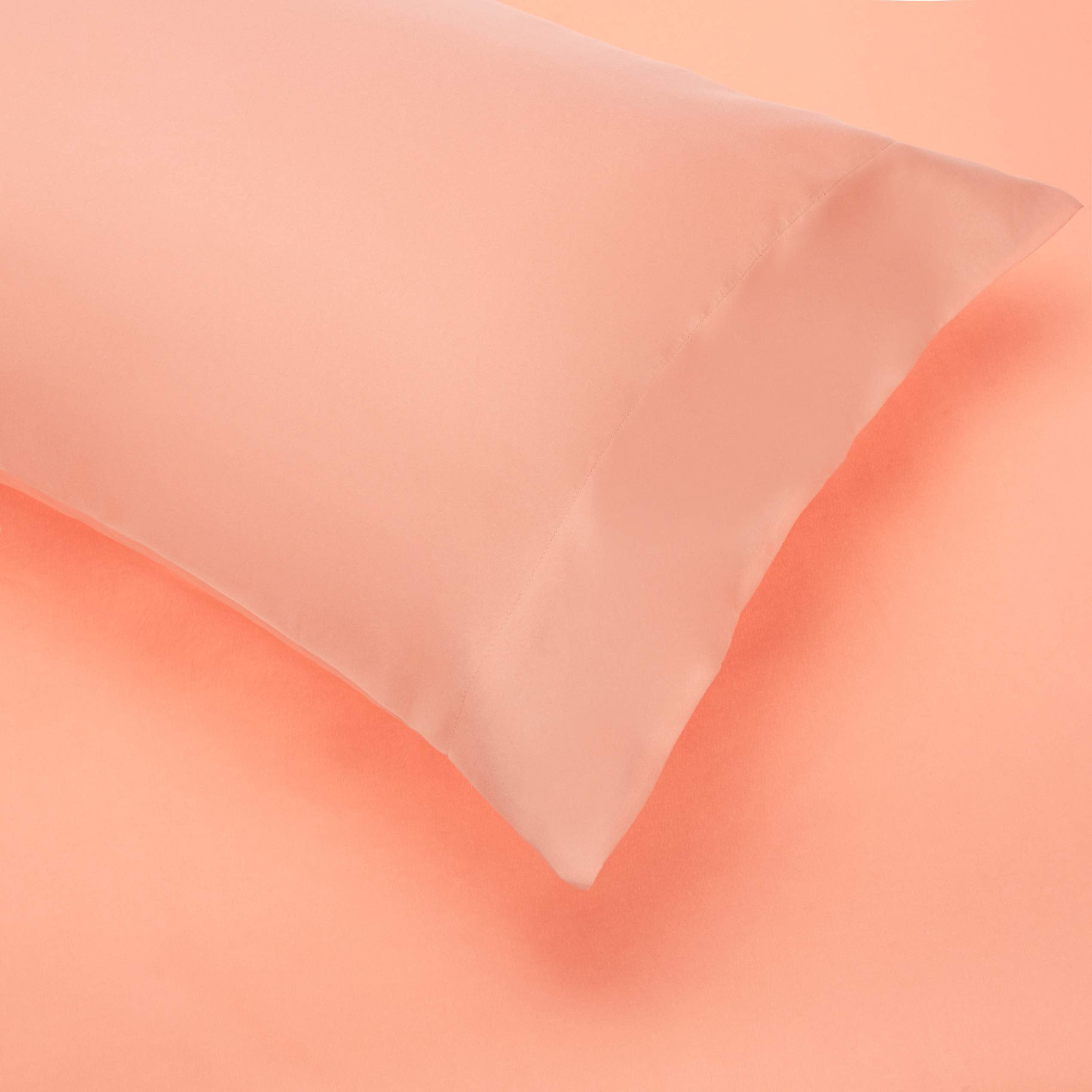 Amazon Basics 20x30 inch pillowcase completing the set
