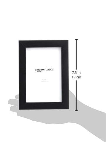 Amazon Basics 6x4 frame with wall hooks ready for easy mounting