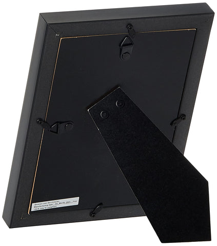 Amazon Basics black rectangle frame with sleek, classic design