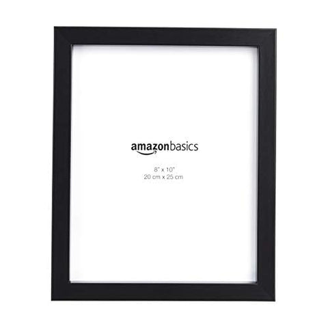 Amazon Basics frame with wall-hooks enables versatile wall display.