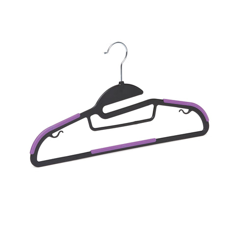 S-shaped neck opening and U-slide slit ease for tight collars