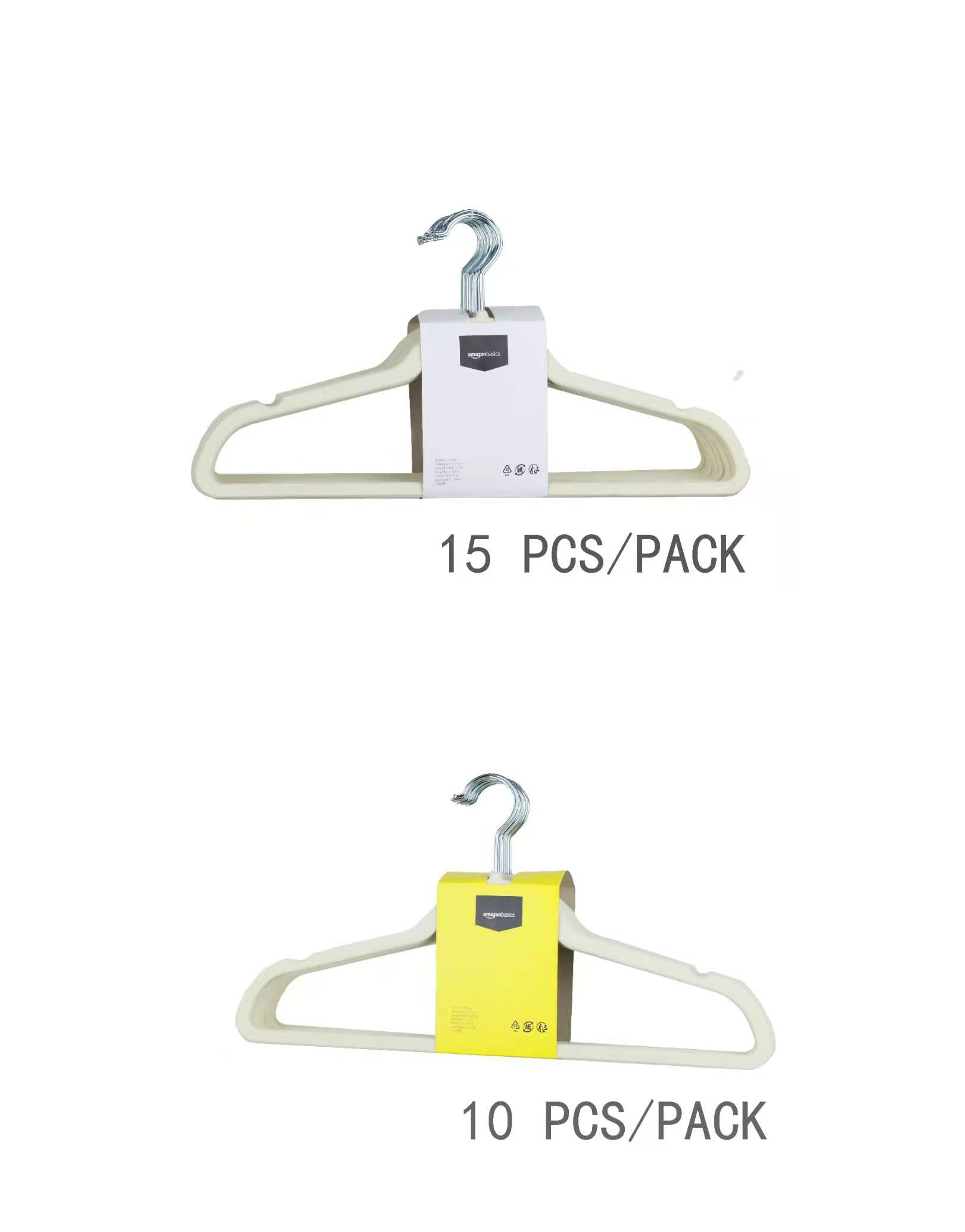 Amazon Basics 100-pack offers bulk value for large wardrobes and easy replacement