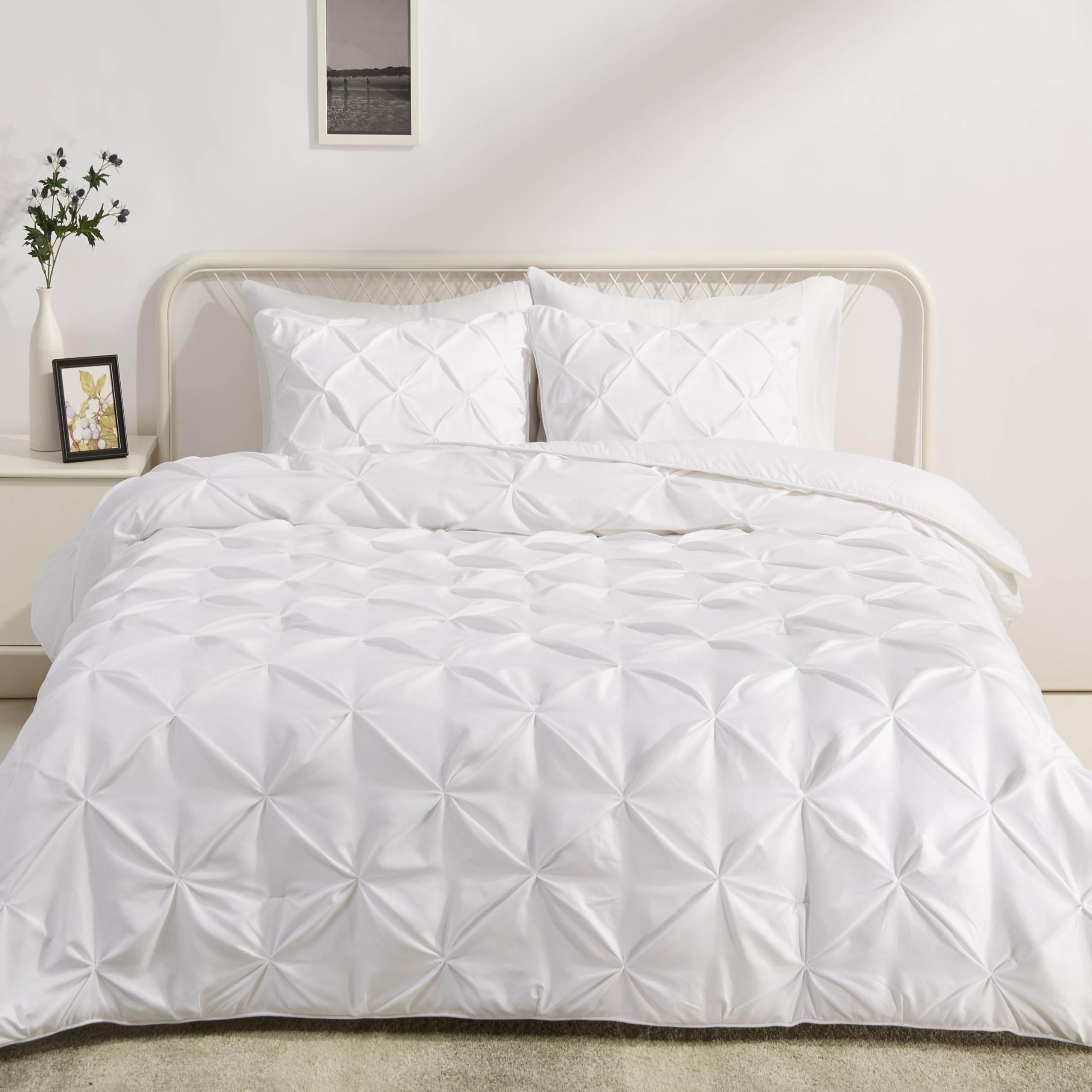 Amazon Basics soft lightweight comforter for cozy warmth and breathable comfort