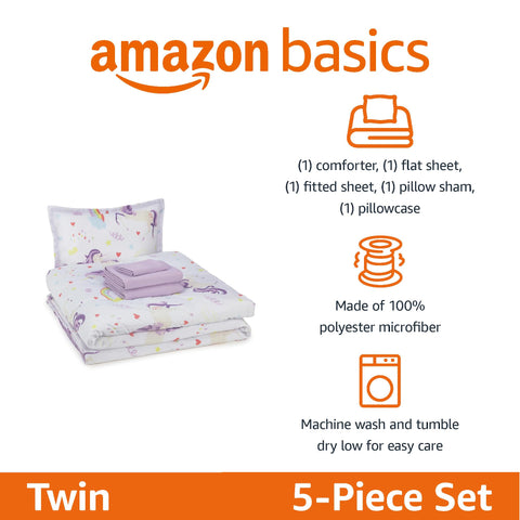 Amazon Basics soft microfiber flat sheet highlights plush feel