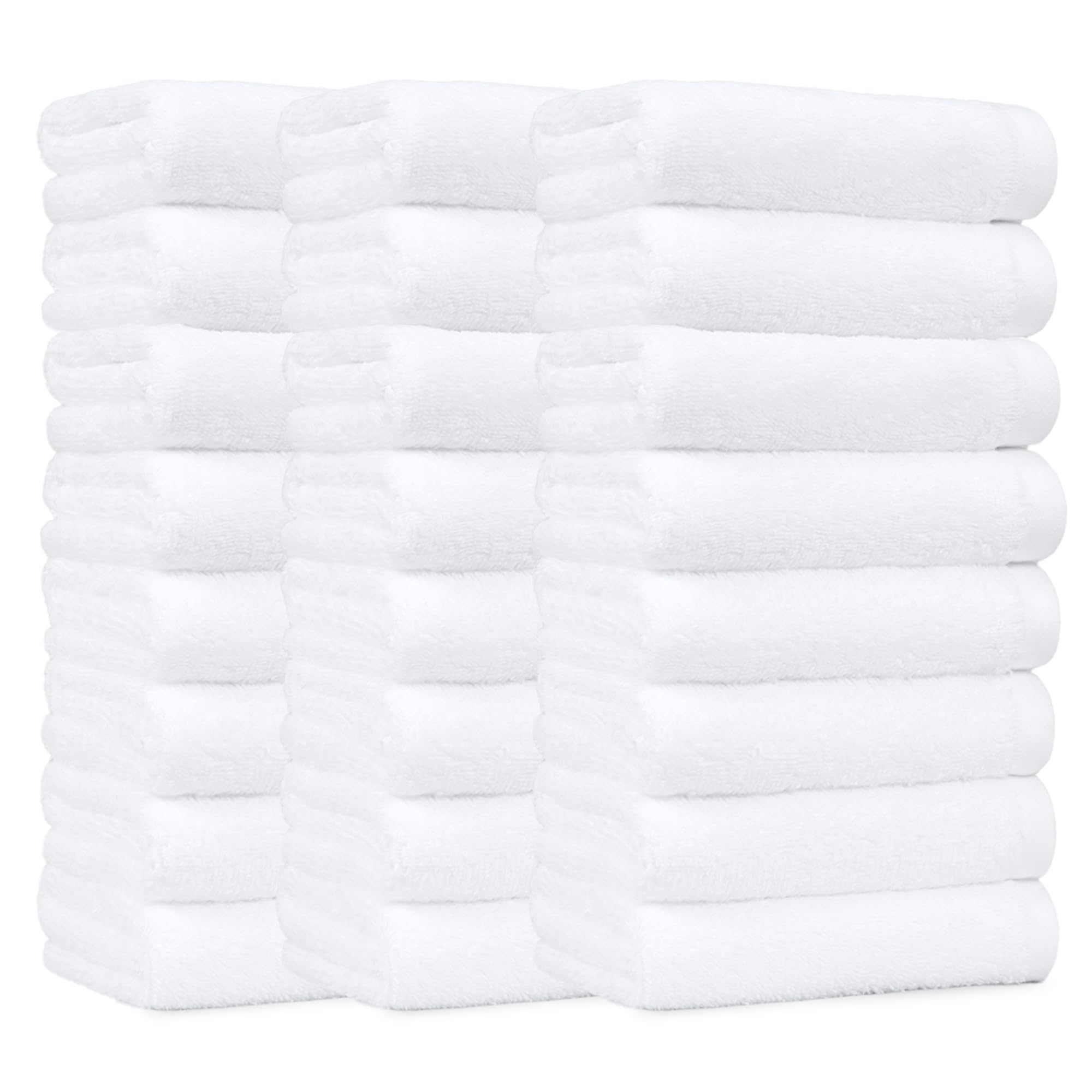 Amazon Basics soft and thick cotton hand towel ideal for gym use and quick drying.