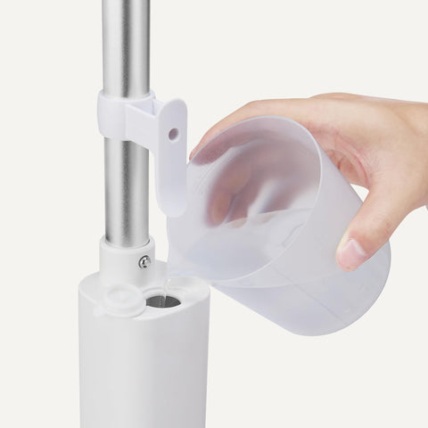 Amazon Basics mop with pads included for eco-friendly cleaning