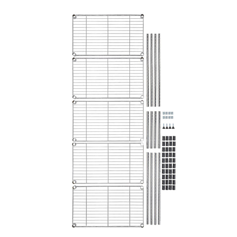 Total capacity up to 1000 pounds supports heavy items.