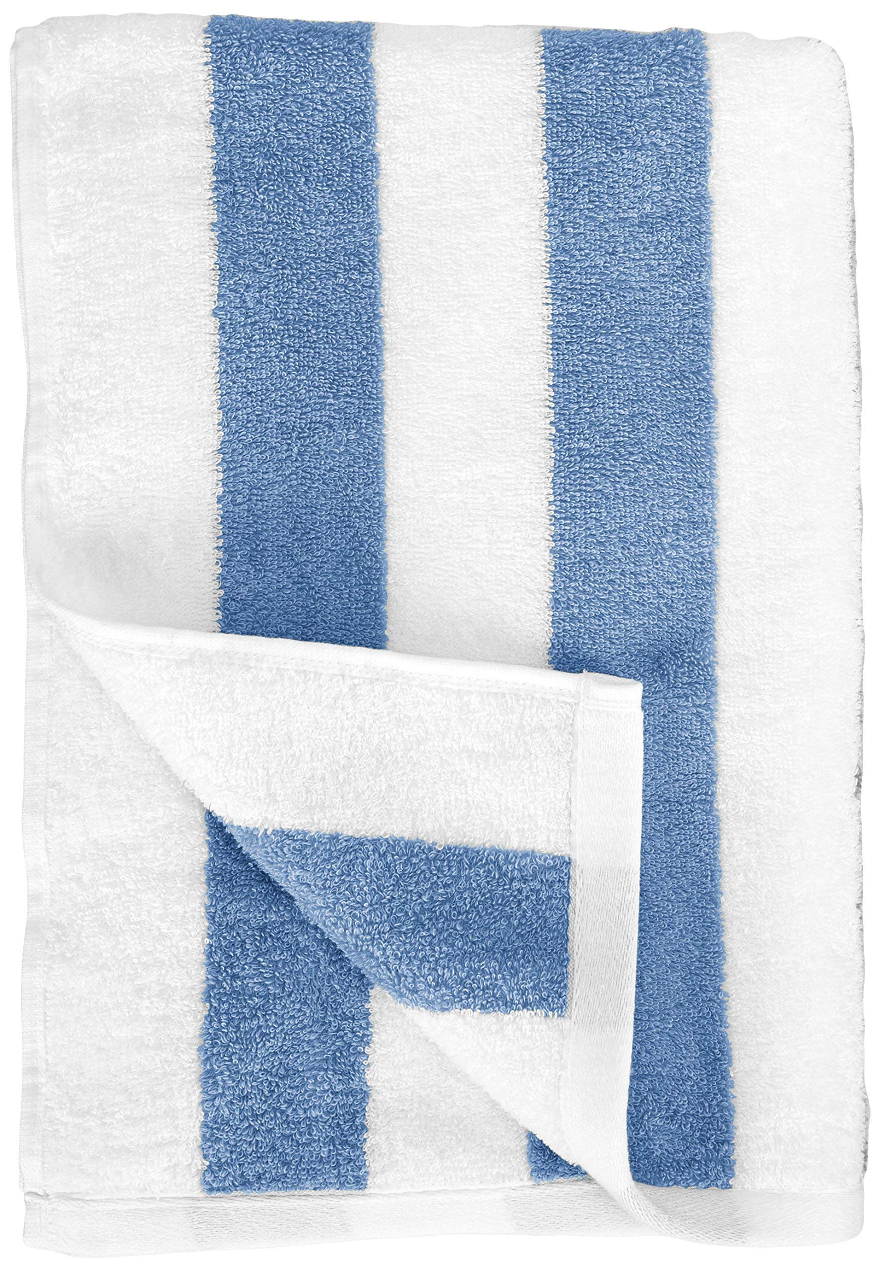 Amazon Basics ring-spun cotton towel offers softness and strength.